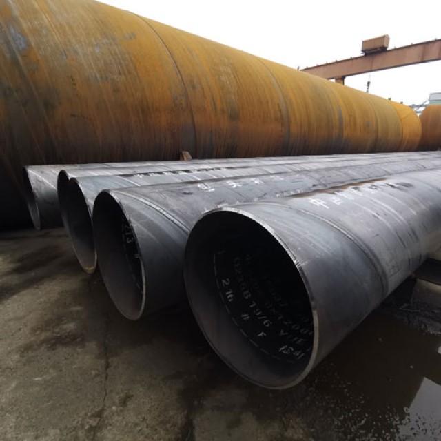 Spot and Customized Spiral Welded Carbon Steel Pipe SSAW/SAWH for Construction and Oil