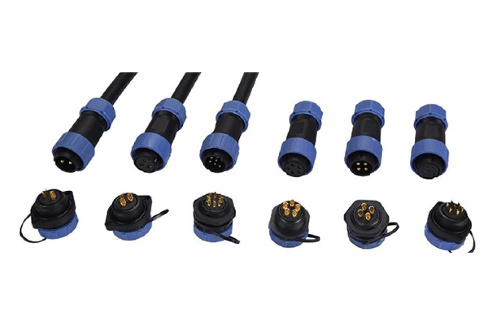 Threaded Self-Locking Connector SZCNT53 Series - Quick Connection, Shock-Resistant