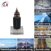 Medium Voltage 3 Cores CU/XLPE/PVC/SWA Armoured Power Cable - Model N2XSERY