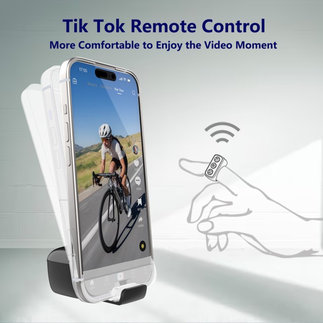 Xring Tiktok Remote Scrolling Ring with Bluetooth Remote Control