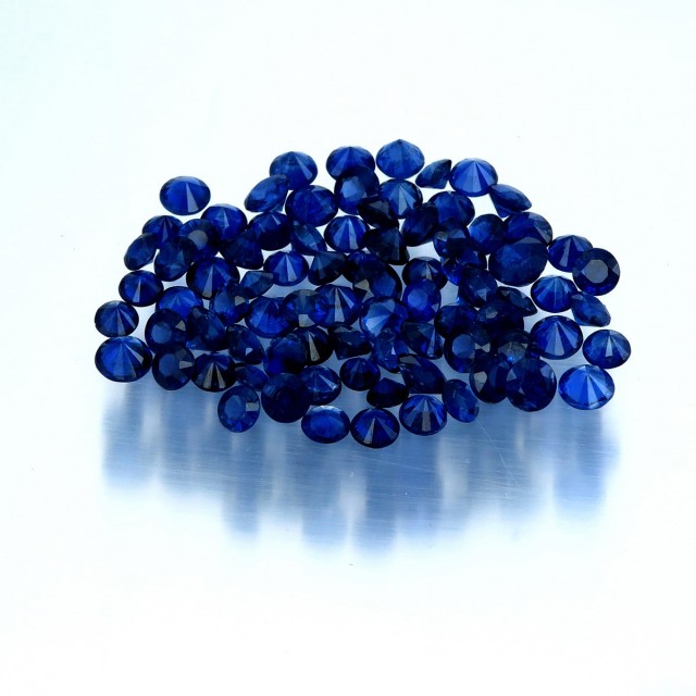 Top Colored Burmese Natural Blue Sapphire – Intense Blue Gemstone for Jewelry