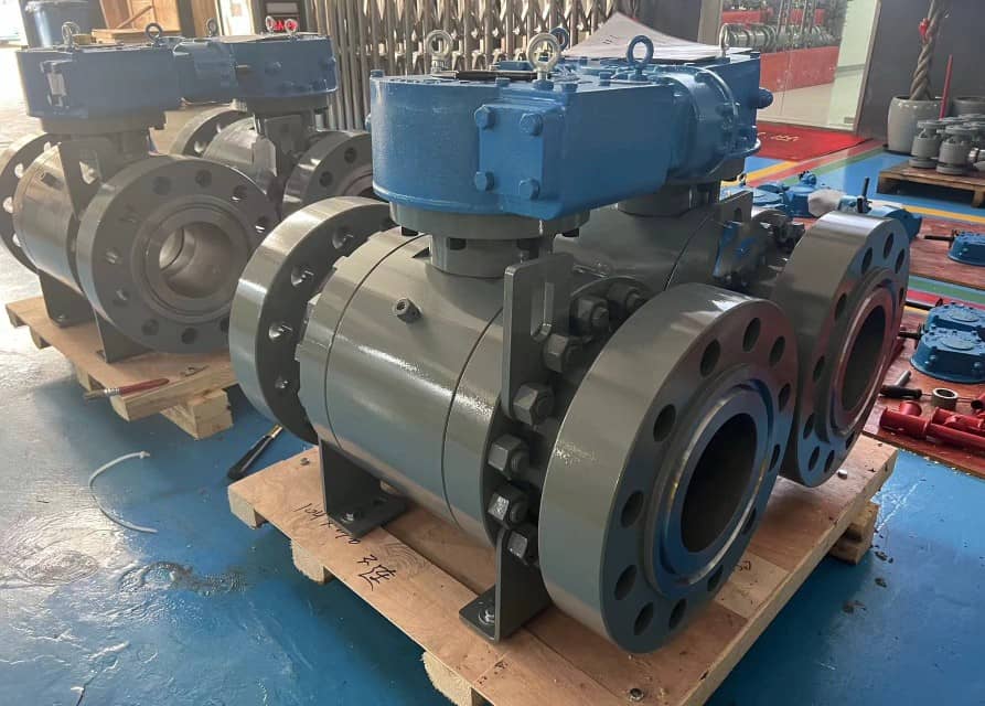 Trunnion Mounted Ball Valves - Pipeline Control in Sizes 2" to 48"