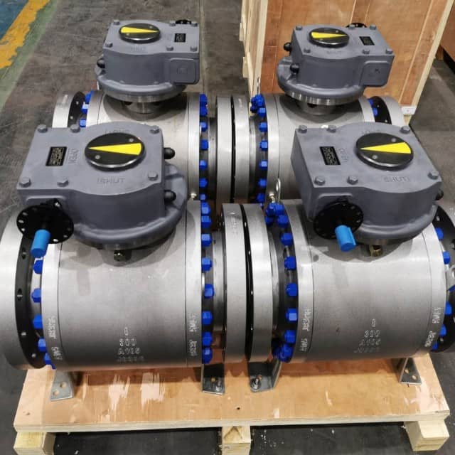 Trunnion Mounted Ball Valves - Pipeline Control in Sizes 2" to 48"