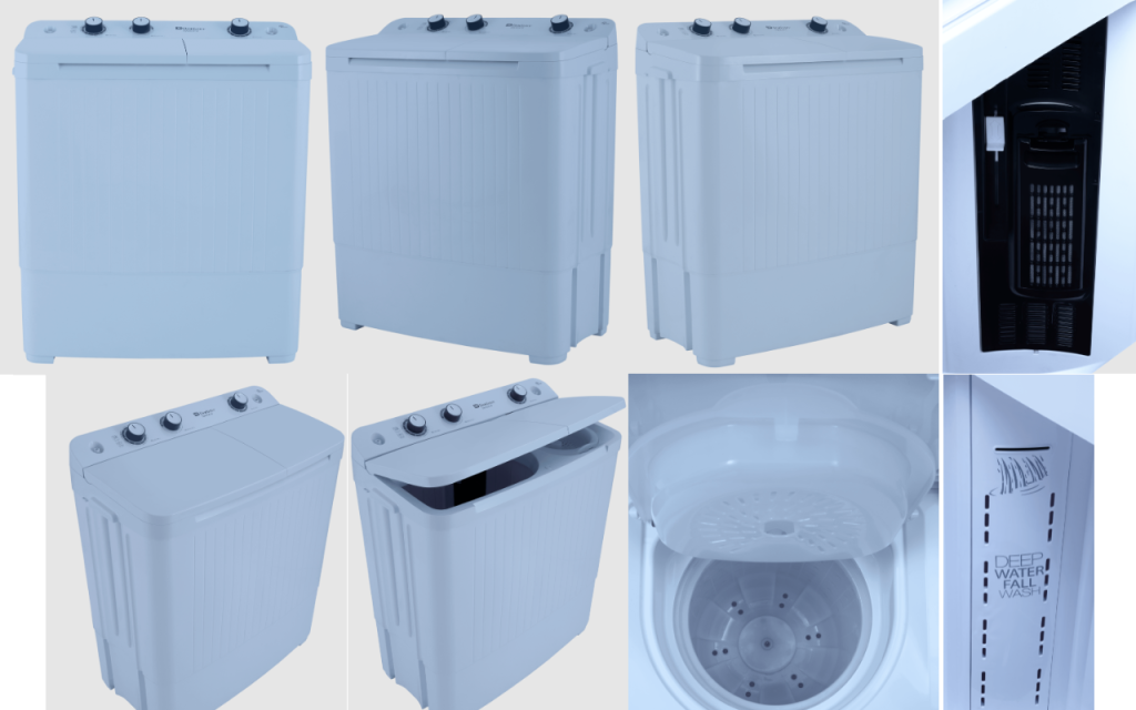 Twin Tub Semi Automatic Washing Machine DW6550 - Quality Washing Solution