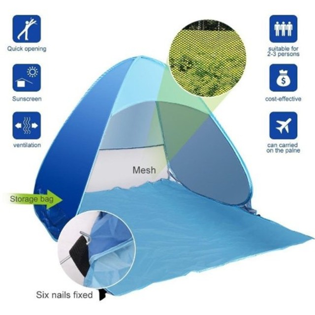 Warraa Beach Tent SB 10 - Waterproof Tent for 2-3 People