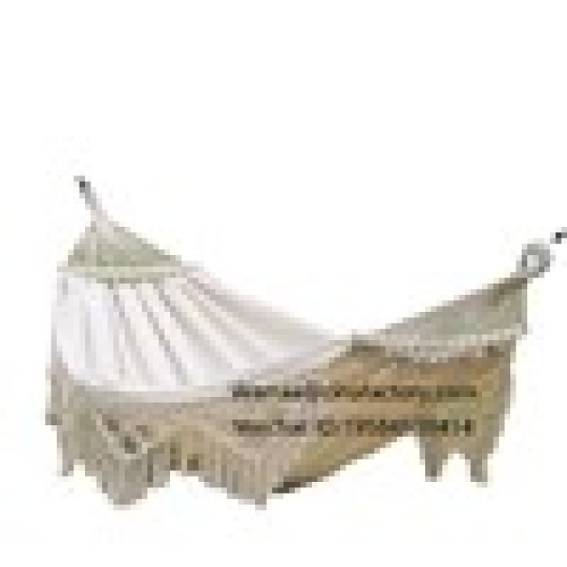 Warraa SC 10 Canvas Hammock - Lightweight Cotton Hammock for Outdoor Use