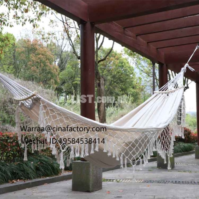 Warraa SC 10 Canvas Hammock - Lightweight Cotton Hammock for Outdoor Use