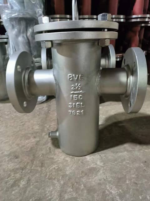 Flanged Basket Strainers WCB CF8 CF8M for Pipeline Filtration