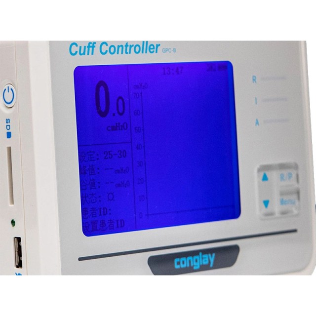 Airbag Pressure Monitor - Intelligent Pressure Control for Cuffed Trachea, ICU & Anesthesia Use