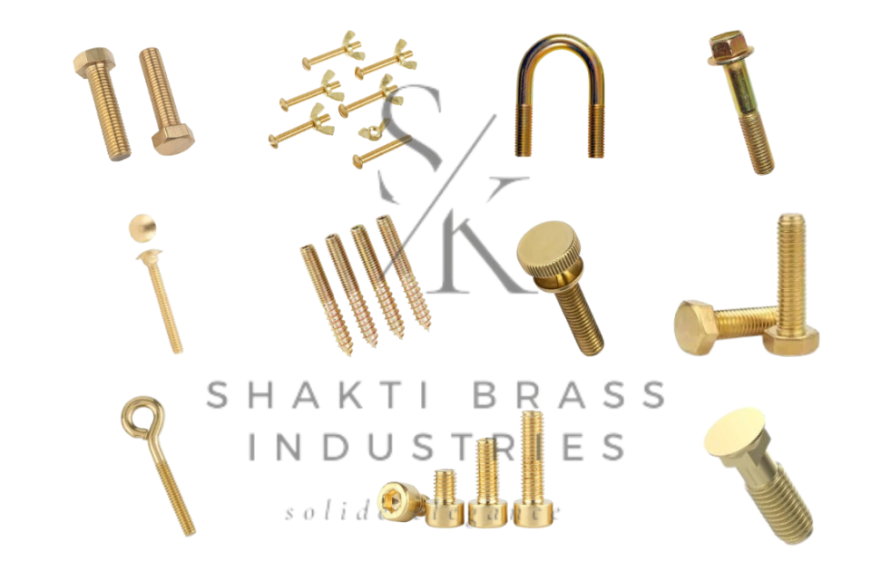 Brass  Nuts and bolts