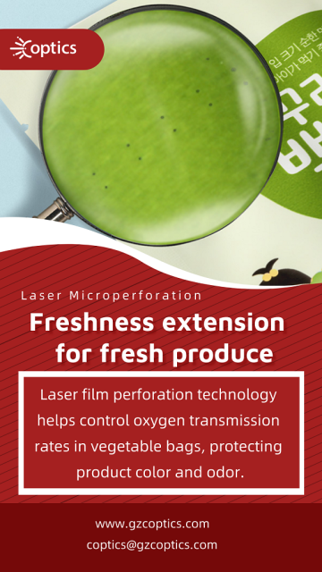 Laser Perforation System for Food Packaging - Perforation for Fresh Produce and MAP Packaging