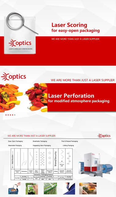 Coptics Laser Scoring Machine for Packaging – Scoring for Easy Open Solutions