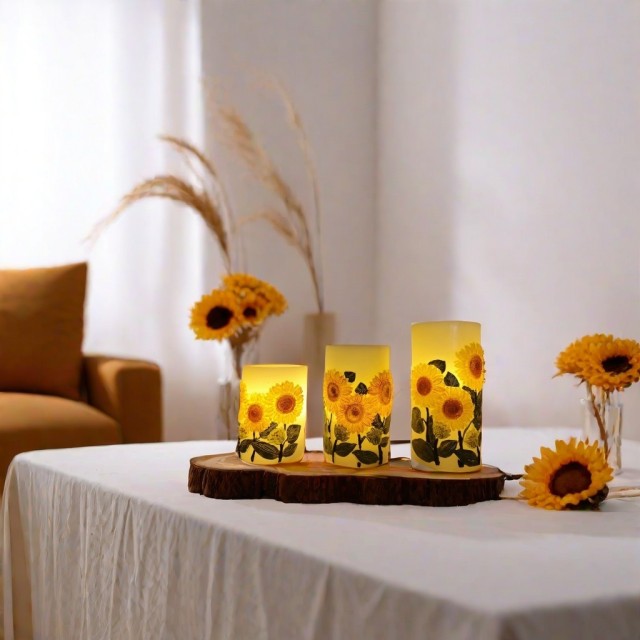 Flameless LED Decoration Candle for Home Ambiance - Wholesale Price and Supplier from China