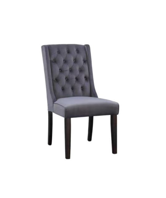 Dining Chair with Ash Wood Legs, High-Resilience Sponge & Modern Design