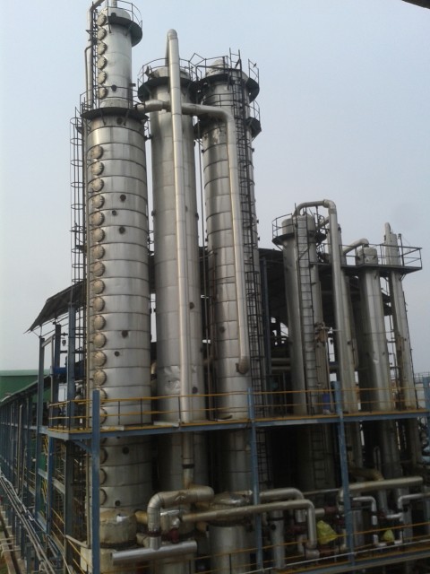 Distillation Column for Industrial Applications - Ethanol Plant Equipment