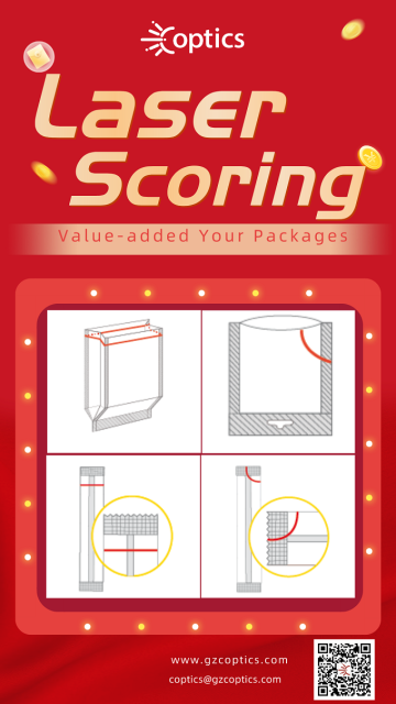 Laser Scoring System for Easy Opening Flexible Packaging - Custom Laser Shaping & Scoring Solutions