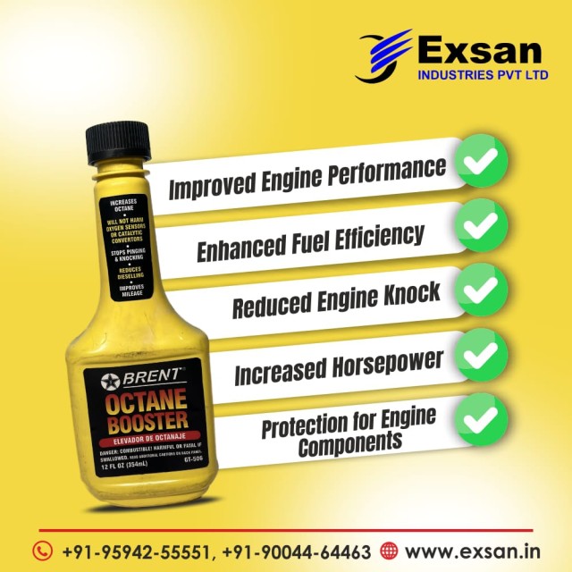 Octane Booster for Performance - Torque & Acceleration, Fuel Efficiency & Smooth Drive