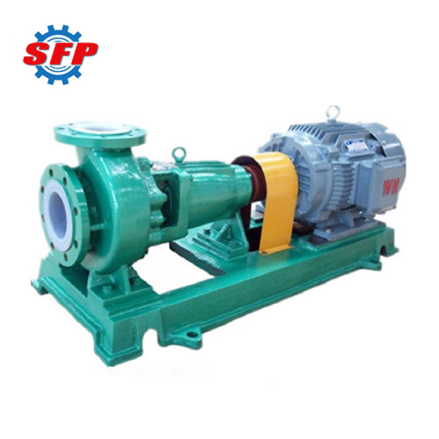 IHF Chemical Fluorine Plastic Centrifugal Pump - High Corrosion Resistance, 6.3-400m³/h Flow