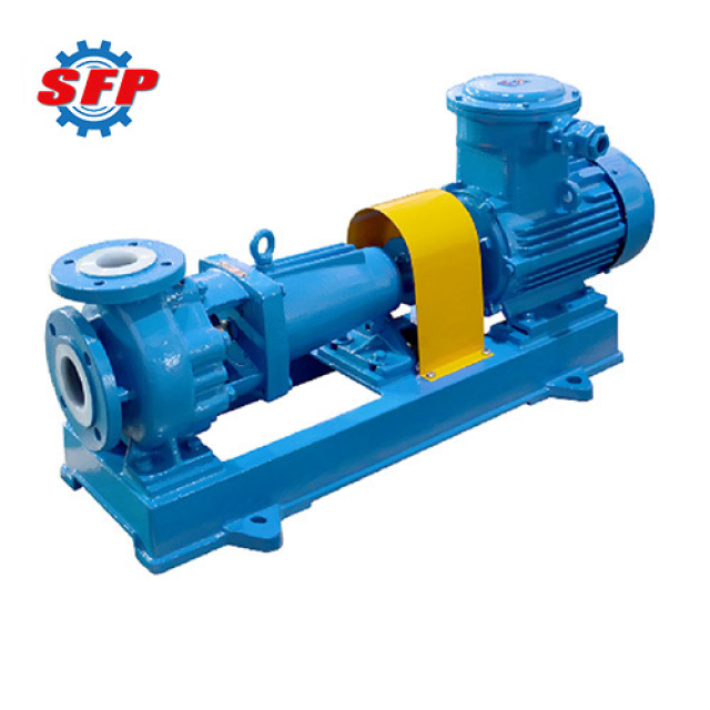 IHF Chemical Fluorine Plastic Centrifugal Pump - High Corrosion Resistance, 6.3-400m³/h Flow