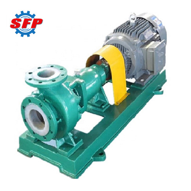 IHF Chemical Fluorine Plastic Centrifugal Pump - High Corrosion Resistance, 6.3-400m³/h Flow