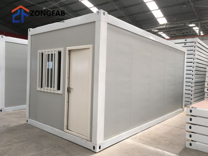 Fast Build Bungalow Prefab Container Homes - With Rock Wool Insulation, Seismic & Wind Resistant