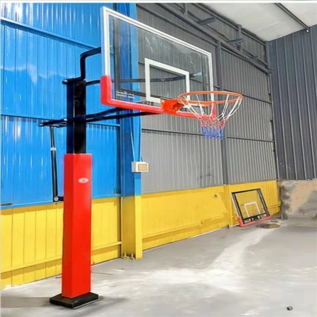 Fixed Lifting Basketball Stand HR-A-021, Adjustable Height Manual Lifting System