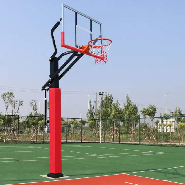 Fixed Lifting Basketball Stand HR-A-021, Adjustable Height Manual Lifting System