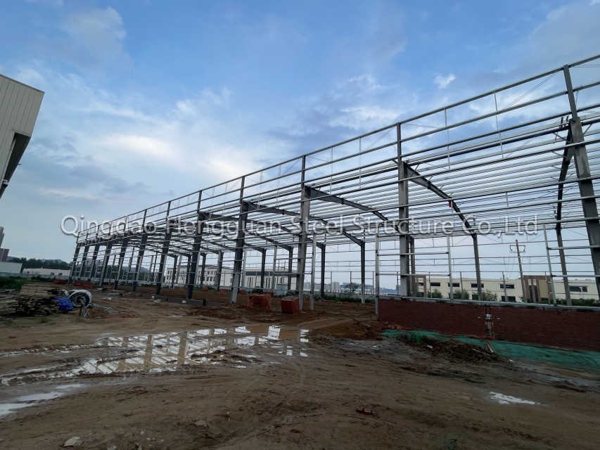 Steel Structure Warehouse/Industrial Workshop - Customized Size & Design