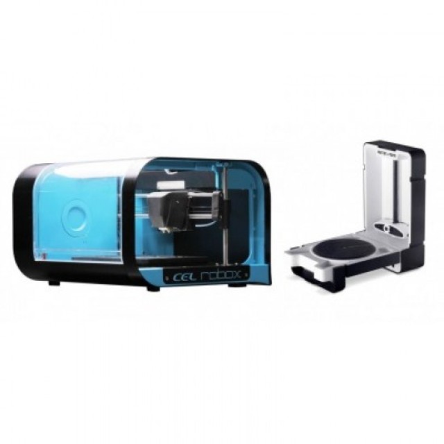 Robox 3D Printer and Matter and Form 3D Scanner Bundle for 3D Printing and Scanning