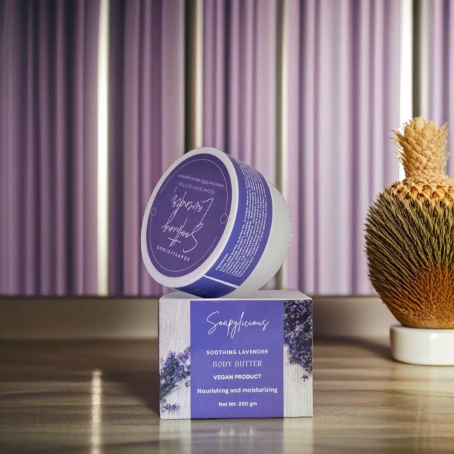 Shea Body Butter with Lavender – Hydrates Dry Skin, Eco-Friendly & Vegan