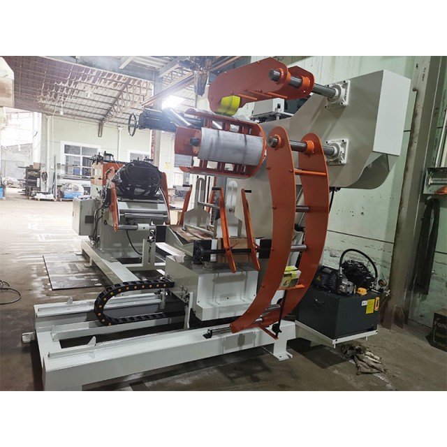 Split Type Two-in-One Leveling and Unloading System – High Efficiency, Coil Handling Solution