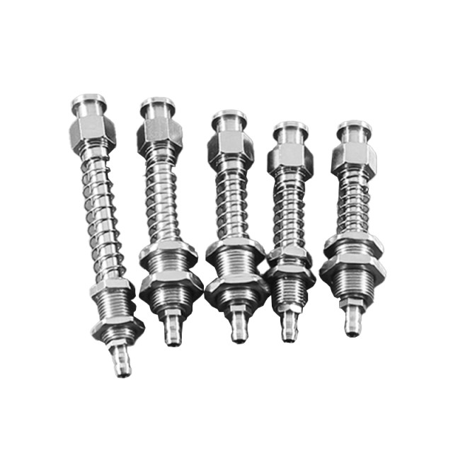 Standard Large Head Straight-Through Fittings Series - Flexible Fittings for Industrial Use