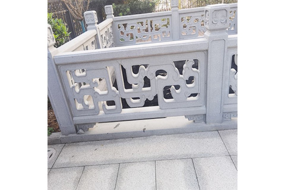 Stone Railings for Villas, Homes, and Temples - Customizable & Wholesale Prices