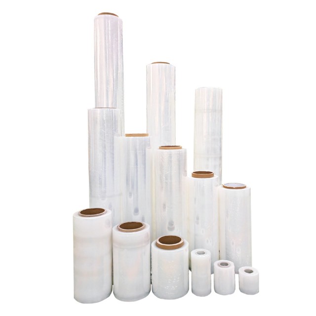 Stretch Film for Packaging, Transparent & Customizable Sizes,