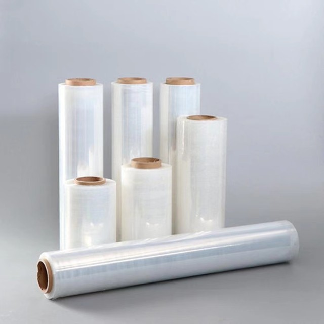 Stretch Film for Packaging, Transparent & Customizable Sizes,