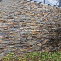 China Black Culture Stone Panel Slate Wall Cladding - Durable & Decorative Slate Panels