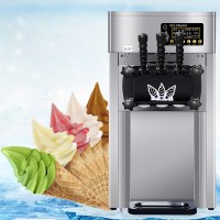 Soft Serve Ice Cream Machine ZM-A168 for Business Use - High-Efficiency, Durable