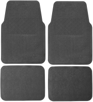 Floor Mat 4PCS Set for Car Protection – Rubber, Custom Fit, Smoke Color