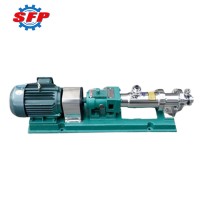 G Series High Viscosity Single Screw Pump - Blue Screw Pump for Mud, Mechanical Seal