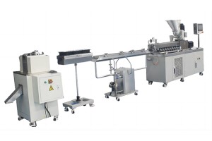 Split Small Precision Twin-Screw Extrusion Granulation Line for Polymer Processing