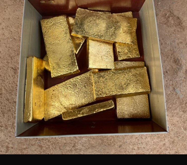 Au Gold Bars Wholesale from Ghana - High Purity 22 Carat Raw Gold