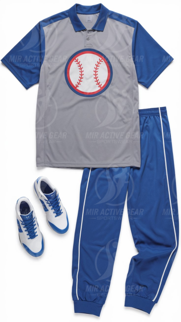 Baseball Uniform for Teams - Breathable, Durable, Moisture-Wicking Fabric