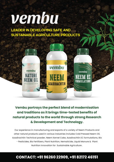 Cold Pressed Neem Oil for Agriculture, Cosmetic & Pharma Uses - Bulk India