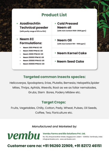 Cold Pressed Neem Oil for Agriculture, Cosmetic & Pharma Uses - Bulk India