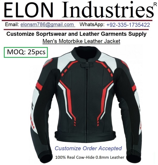 Custom Leather Motorcycle Jacket - Premium Cow-Hide Vests, Buy Direct