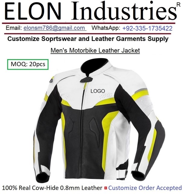 Custom Leather Motorcycle Jacket - Premium Cow-Hide Vests, Buy Direct