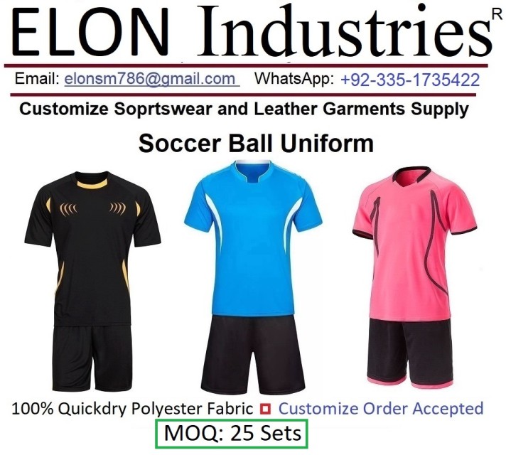 Custom Soccer-Ball Sports Team Uniforms - Affordable & Durable Sportswear for Teams