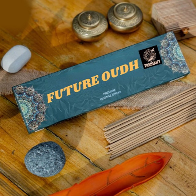 Future Oudh Incense Sticks – Woody Fragrance for Meditation and Relaxation