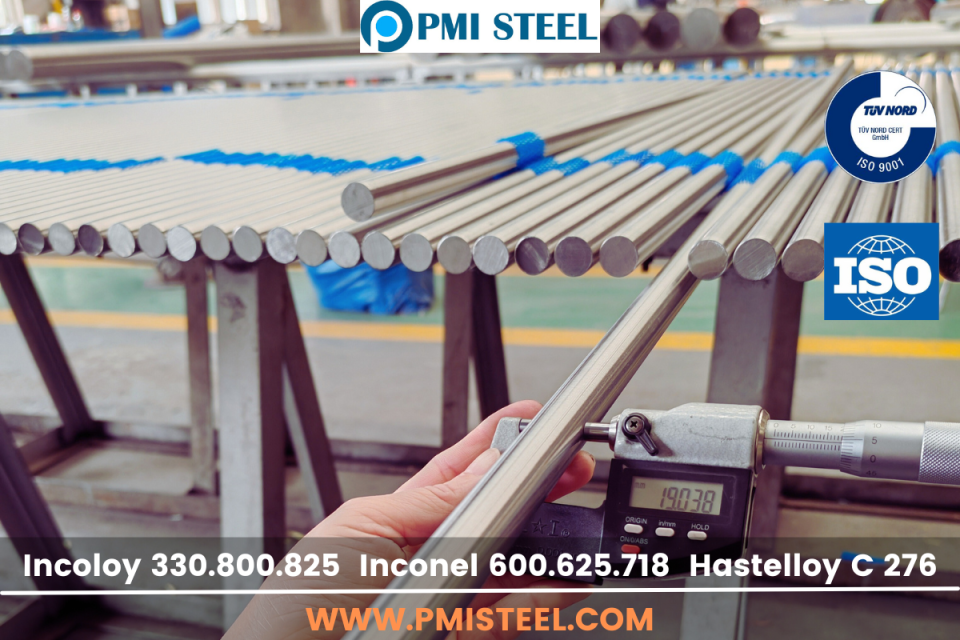 PMI STEEL Inconel 718 Bar - High-Temperature Nickel Alloy 718 for Aerospace, Oil & Gas