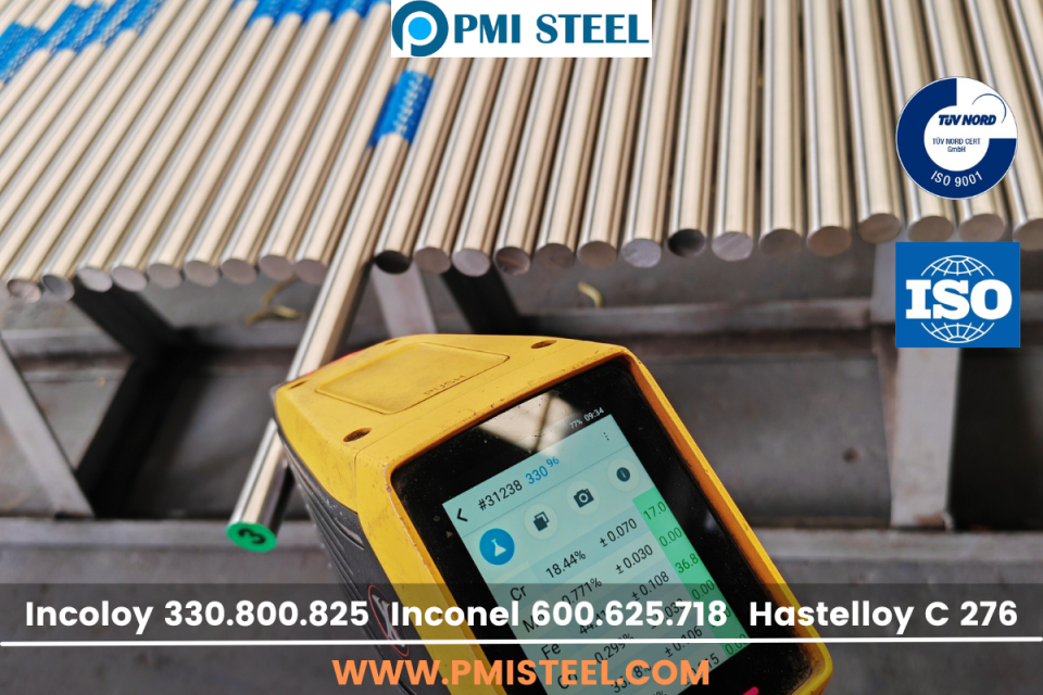 PMI STEEL Inconel 718 Bar - High-Temperature Nickel Alloy 718 for Aerospace, Oil & Gas